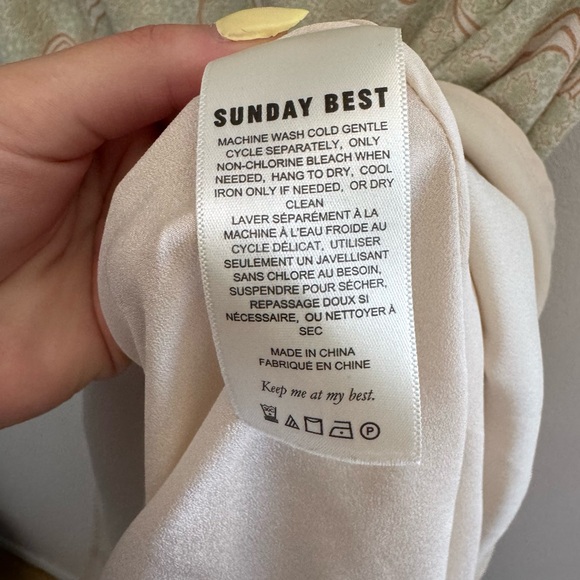 ARITZIA | Sunday Best Flirt Mini Dress in Mint Size 8 - Picture 8 of 10